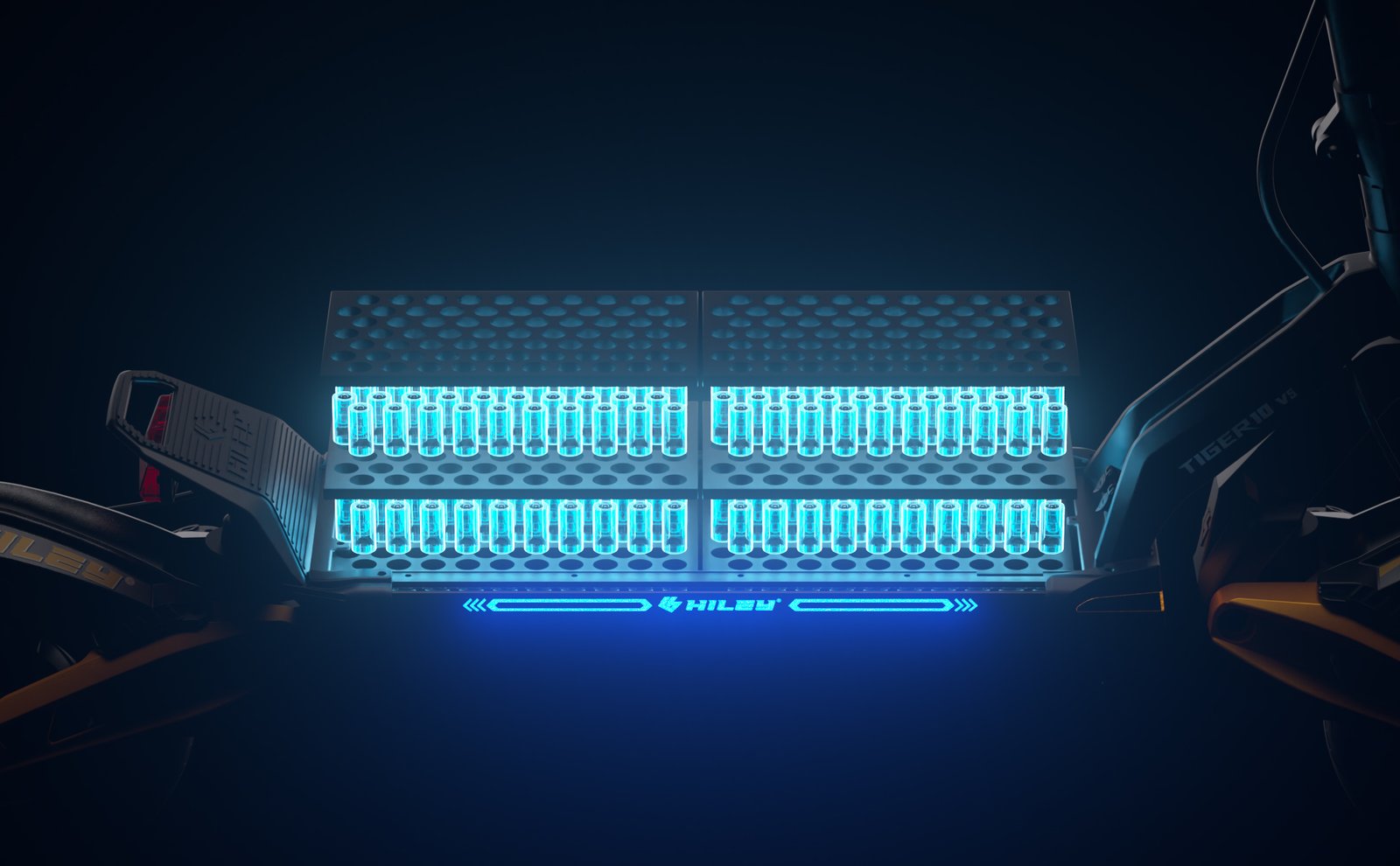 Hiley scooter tiger 10 v5 1000w 52V BMS